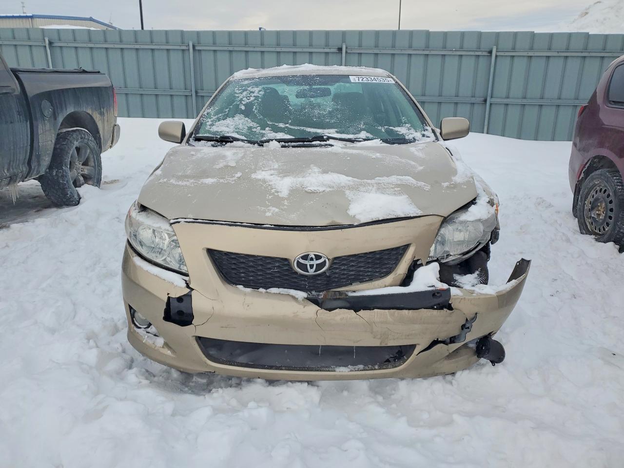 2010 Toyota Corolla Base Tan vin: 2T1BU4EE9AC402860