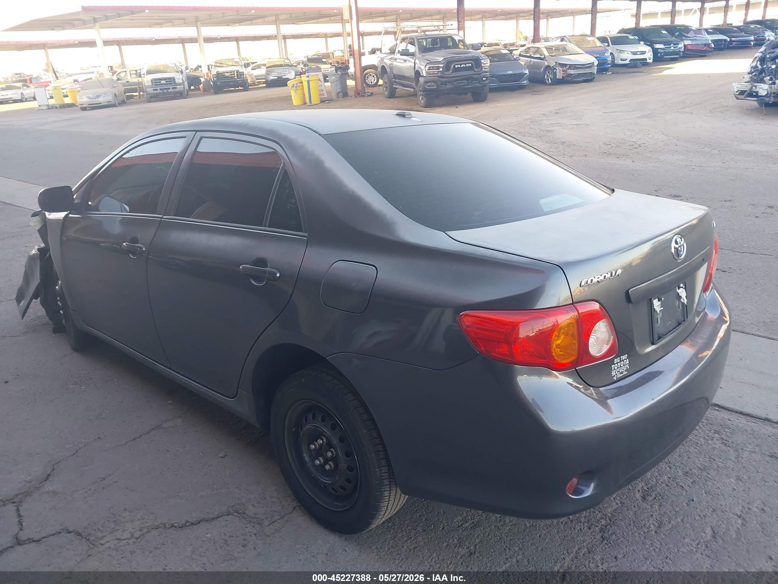 2010 Toyota Corolla S/le/xle Gray vin: 2T1BU4EE9AC410618