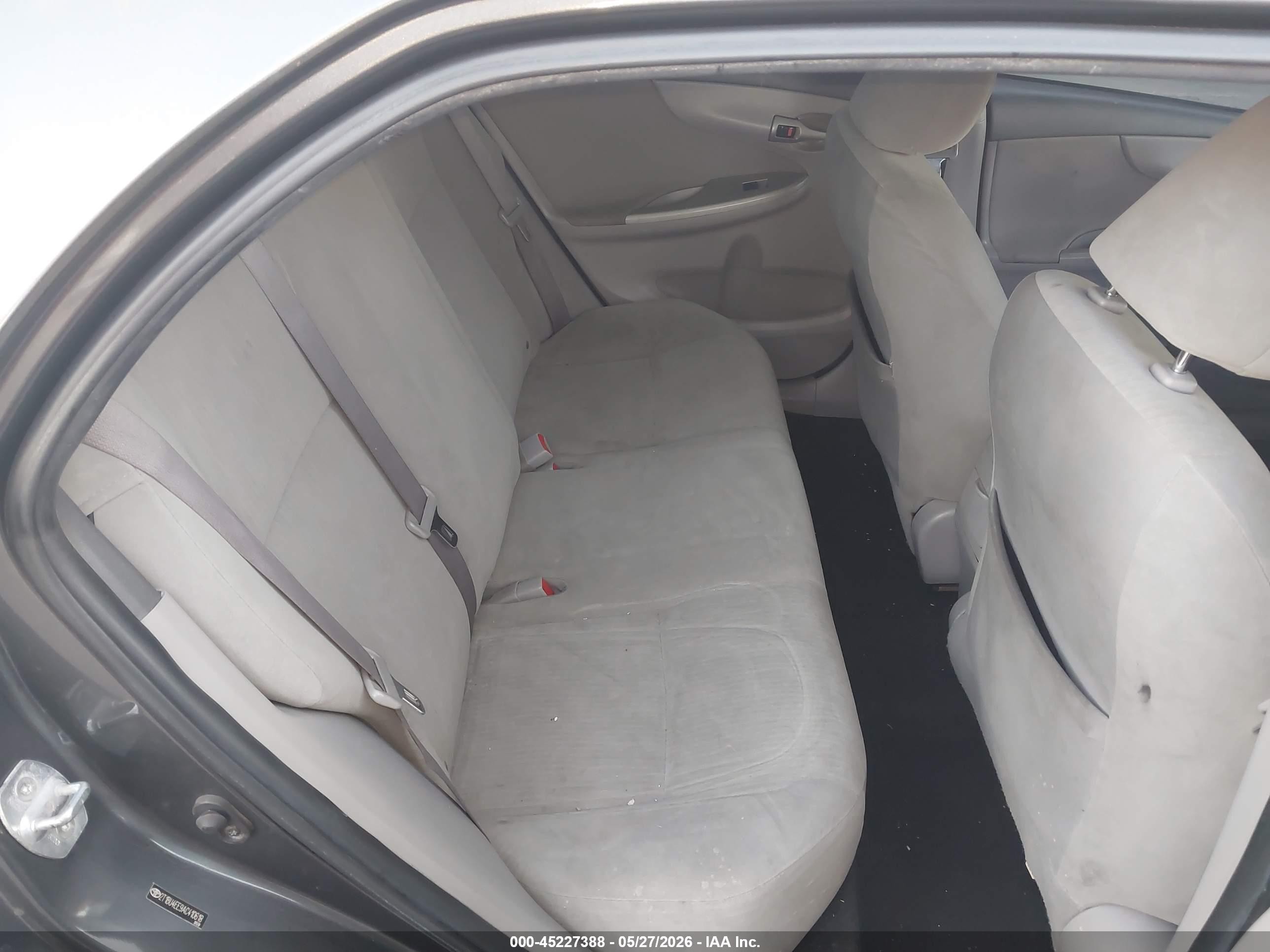 2010 Toyota Corolla S/le/xle Gray vin: 2T1BU4EE9AC410618