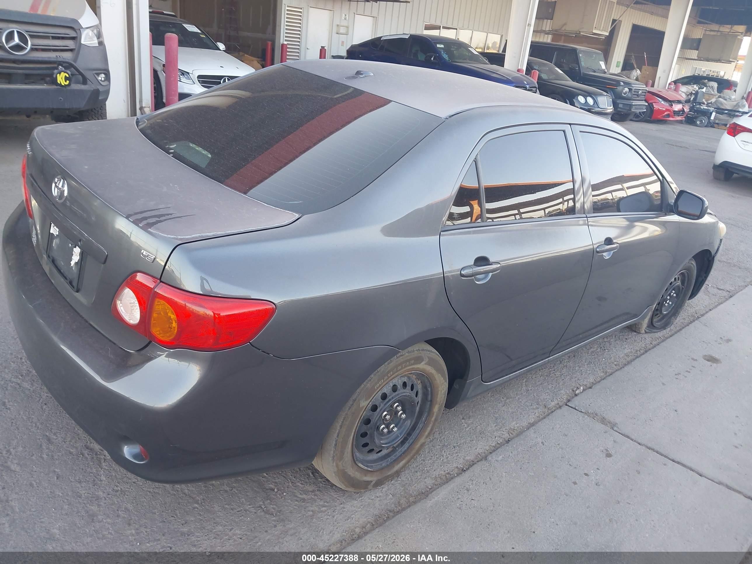 2010 Toyota Corolla S/le/xle Gray vin: 2T1BU4EE9AC410618