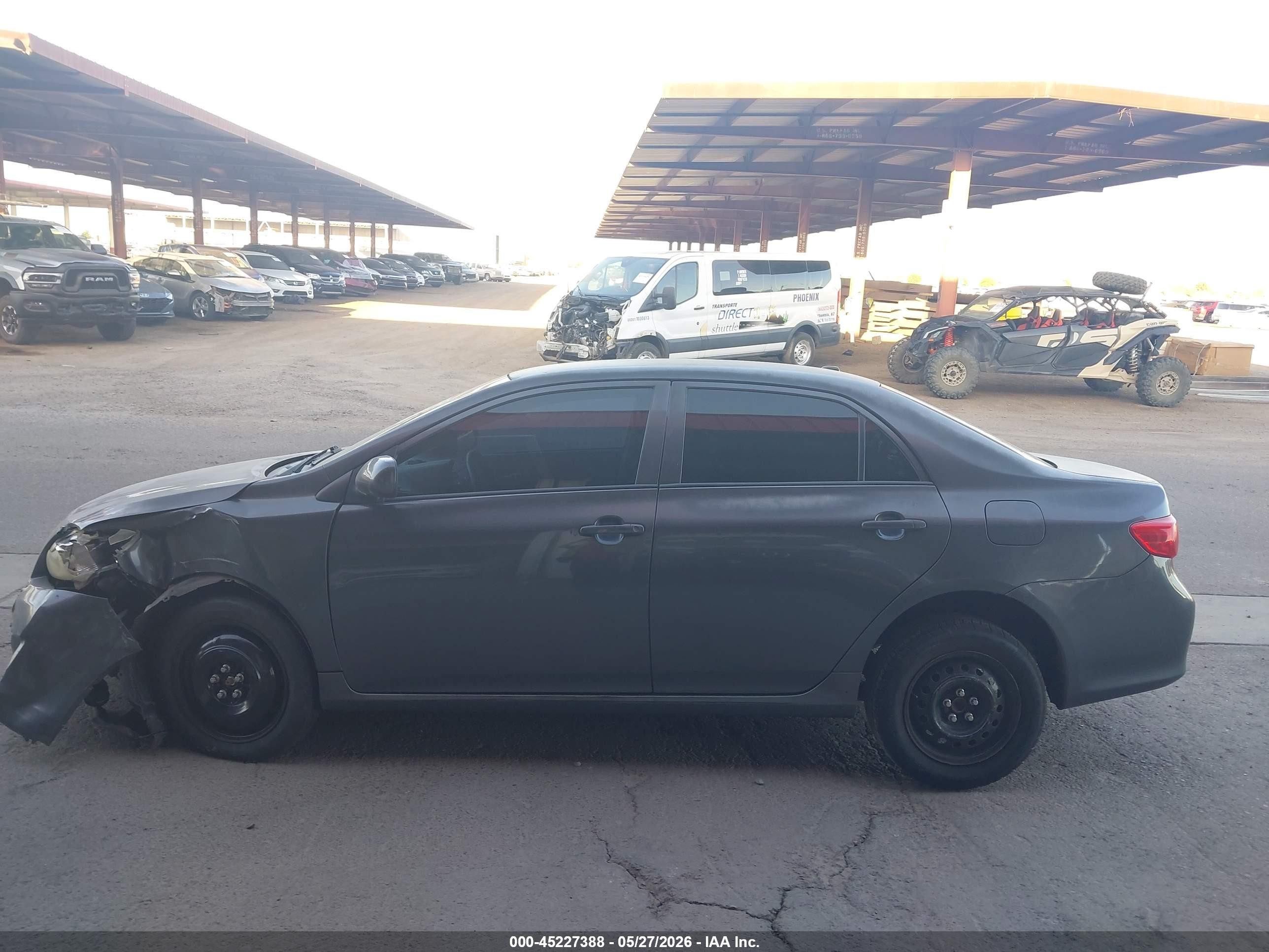2010 Toyota Corolla S/le/xle Gray vin: 2T1BU4EE9AC410618