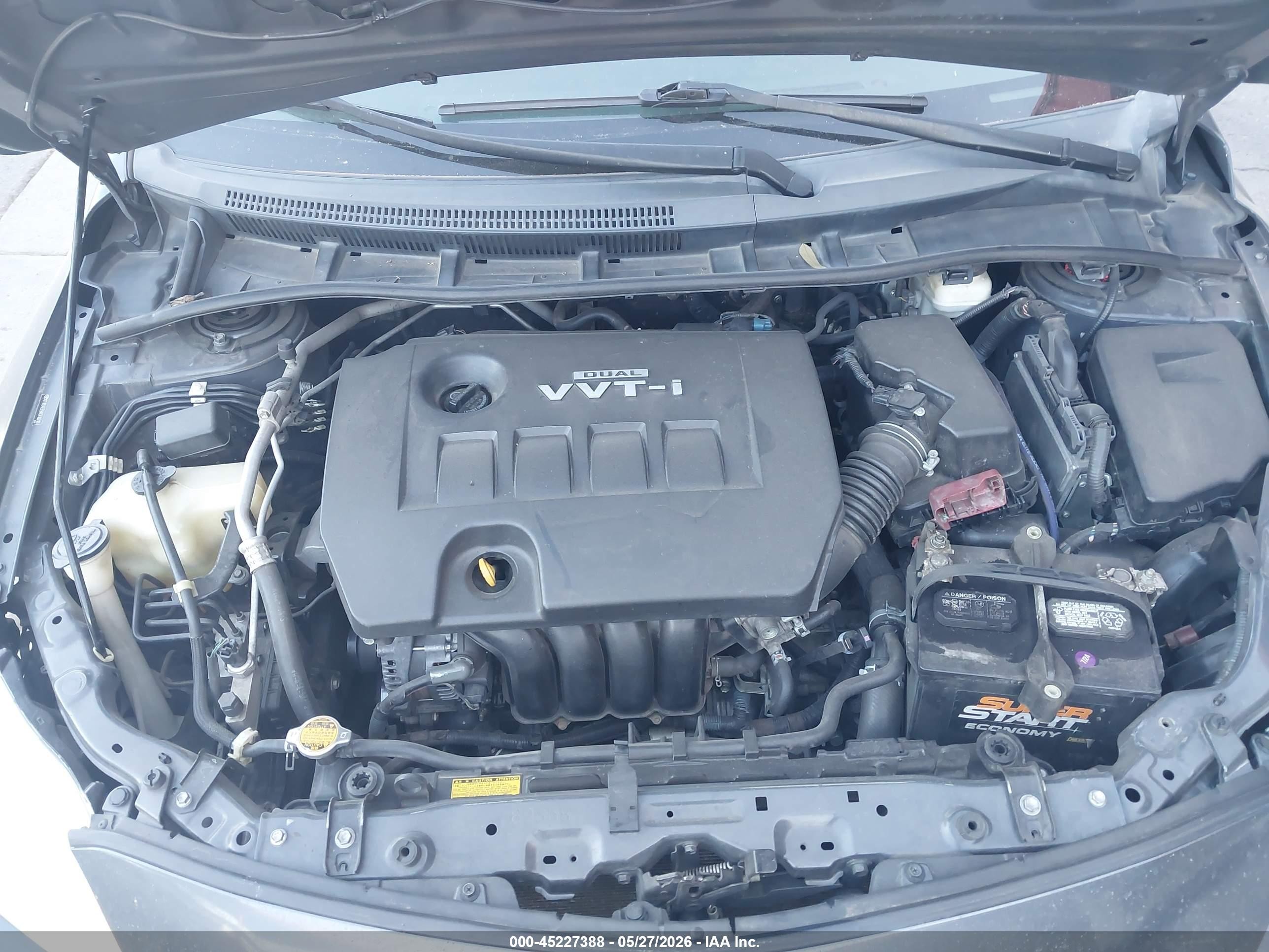 2010 Toyota Corolla S/le/xle Gray vin: 2T1BU4EE9AC410618