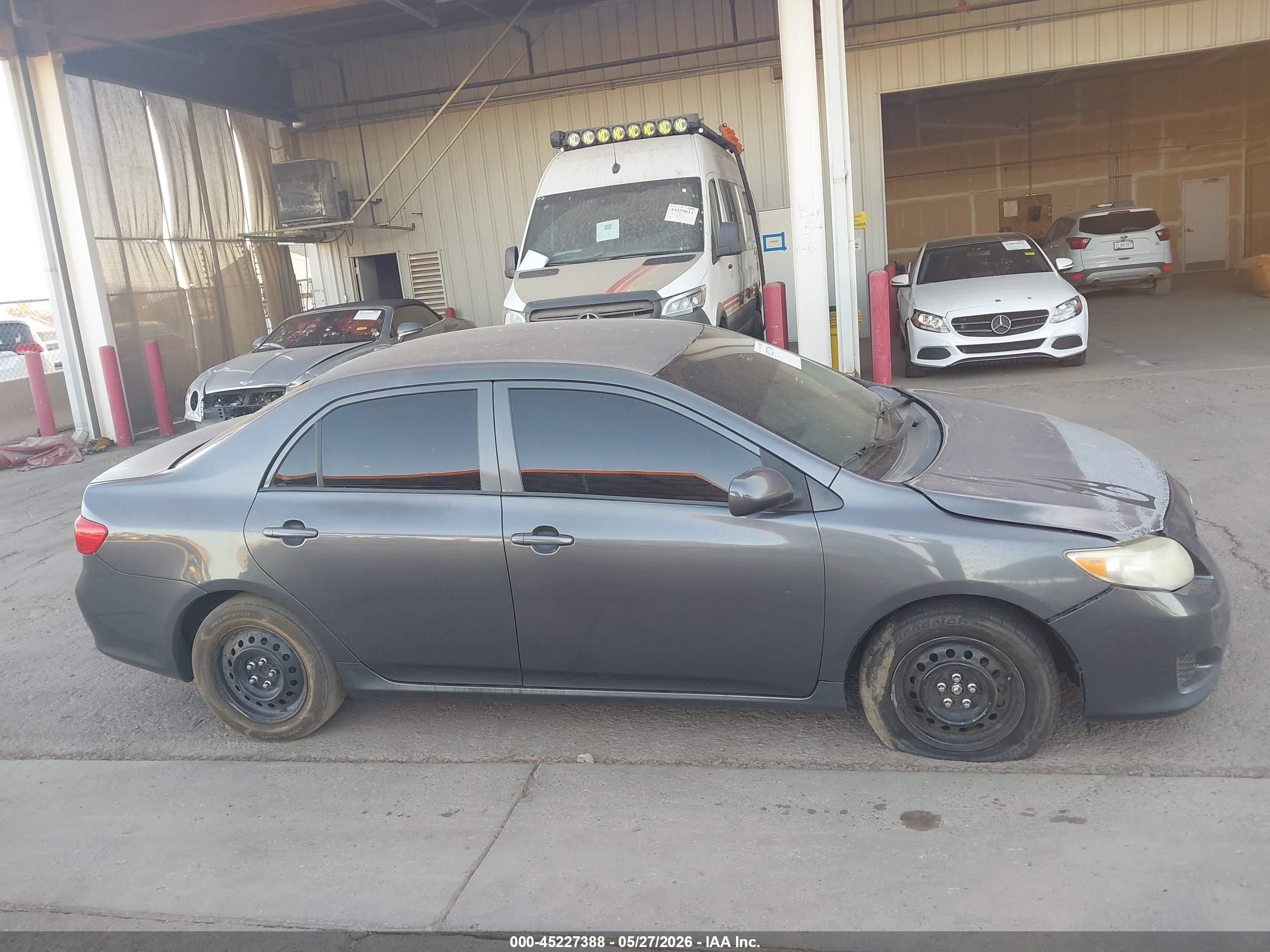 2010 Toyota Corolla S/le/xle Gray vin: 2T1BU4EE9AC410618
