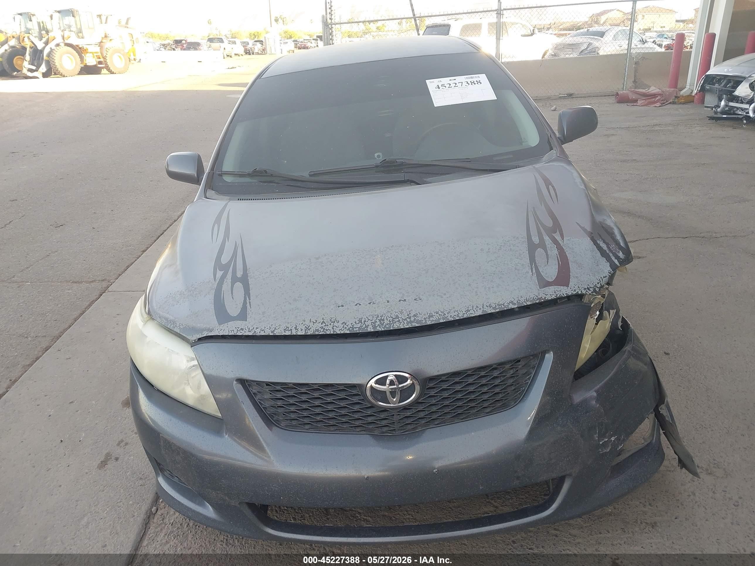 2010 Toyota Corolla S/le/xle Gray vin: 2T1BU4EE9AC410618