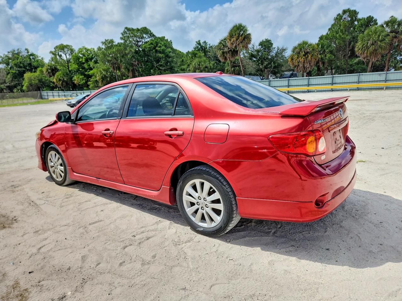2010 Toyota Corolla S Red vin: 2T1BU4EE9AC411719