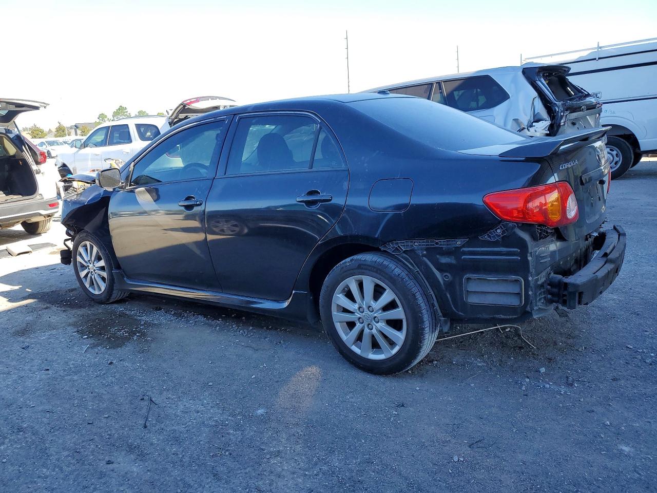 2010 Toyota Corolla S Black vin: 2T1BU4EE9AC411753