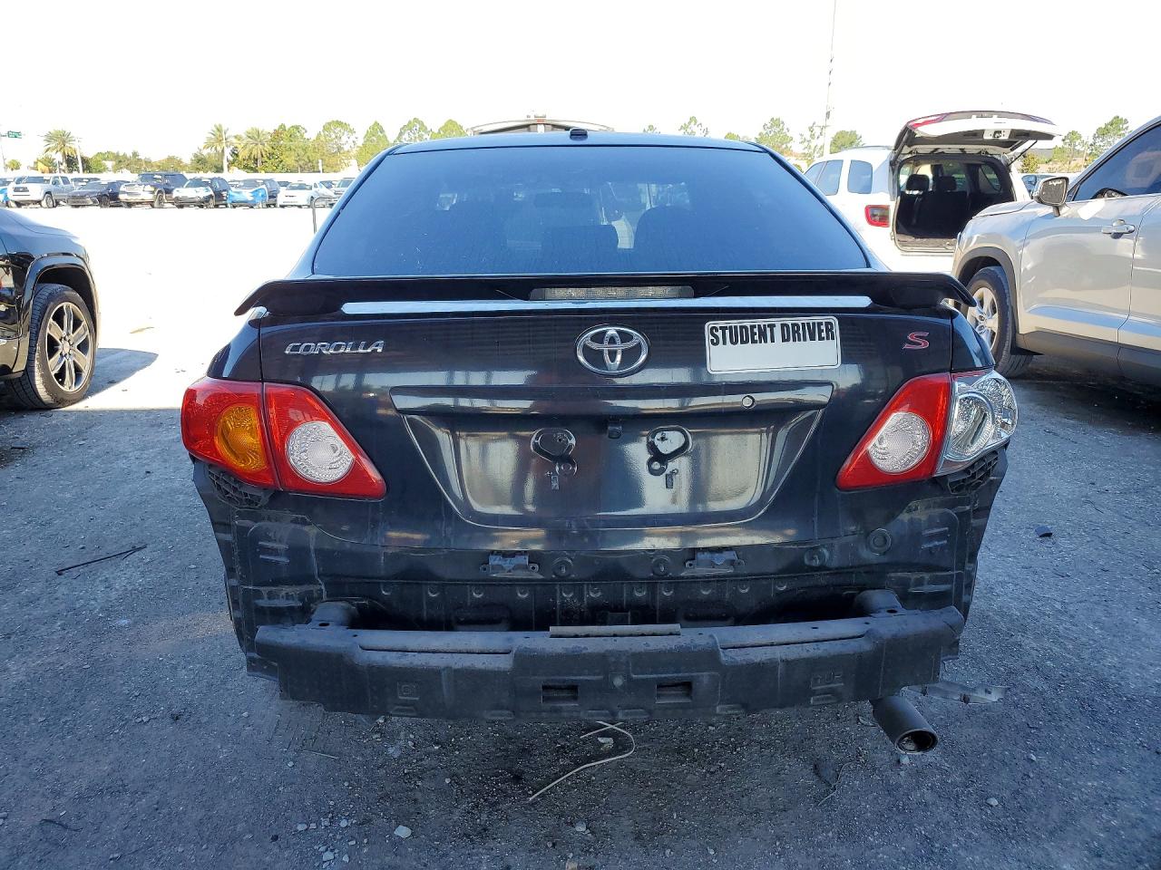 2010 Toyota Corolla S Black vin: 2T1BU4EE9AC411753