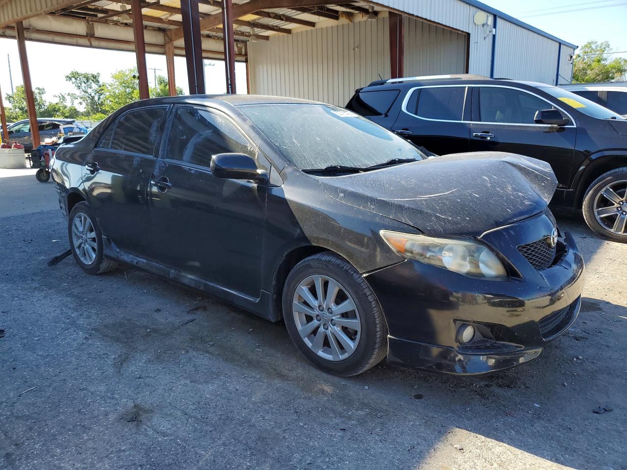 2010 Toyota Corolla S Black vin: 2T1BU4EE9AC411753