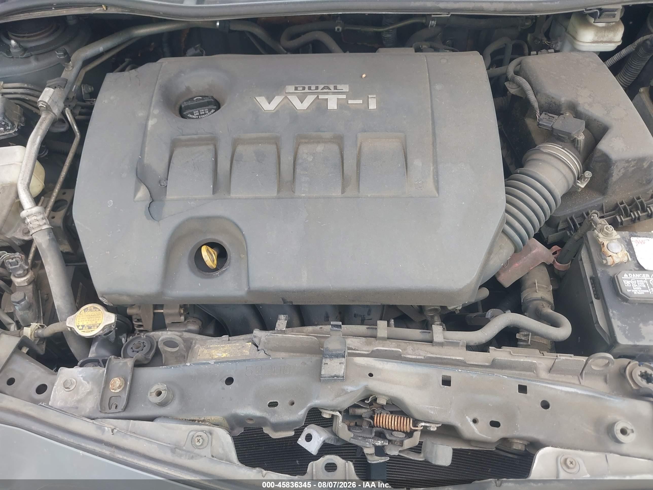2010 Toyota Corolla Le Серый vin: 2T1BU4EE9AC422669