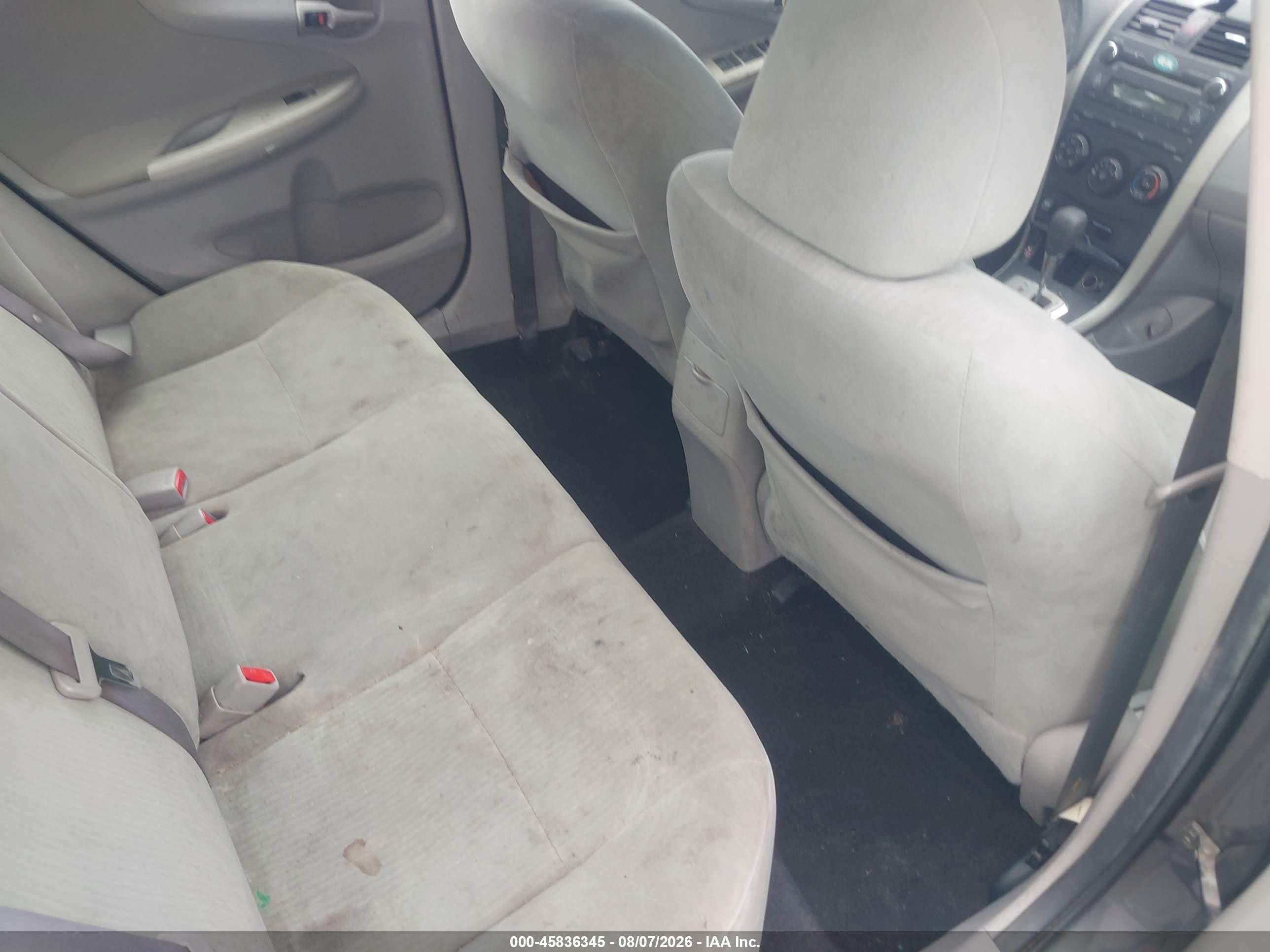 2010 Toyota Corolla Le Серый vin: 2T1BU4EE9AC422669