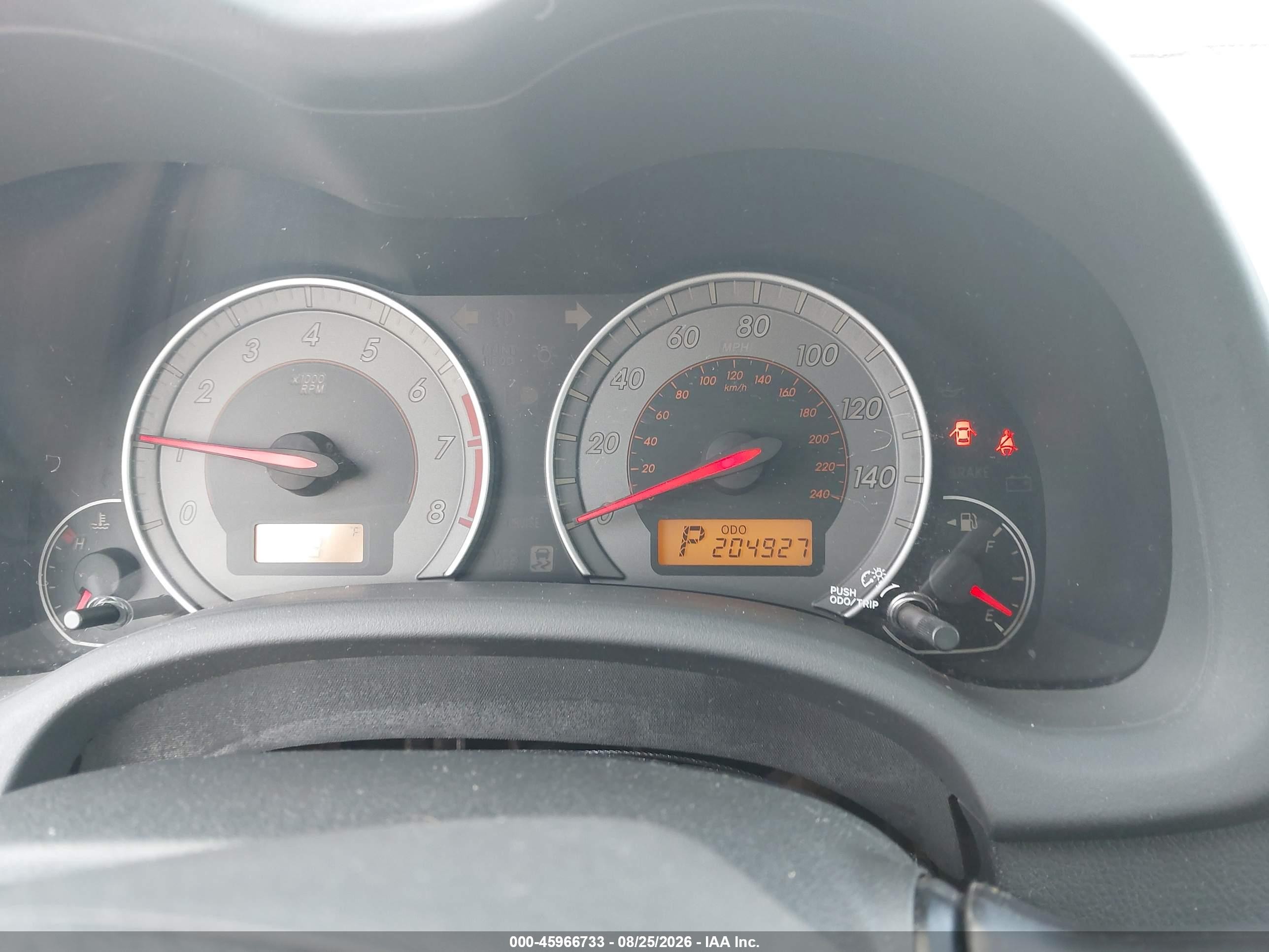 2010 Toyota Corolla S Silver vin: 2T1BU4EE9AC452125