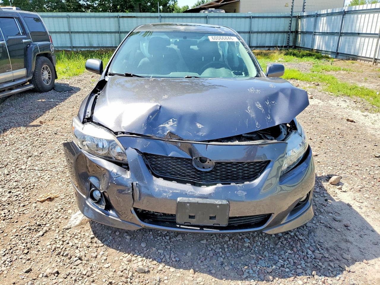 2010 Toyota Corolla S Gray vin: 2T1BU4EE9AC457504