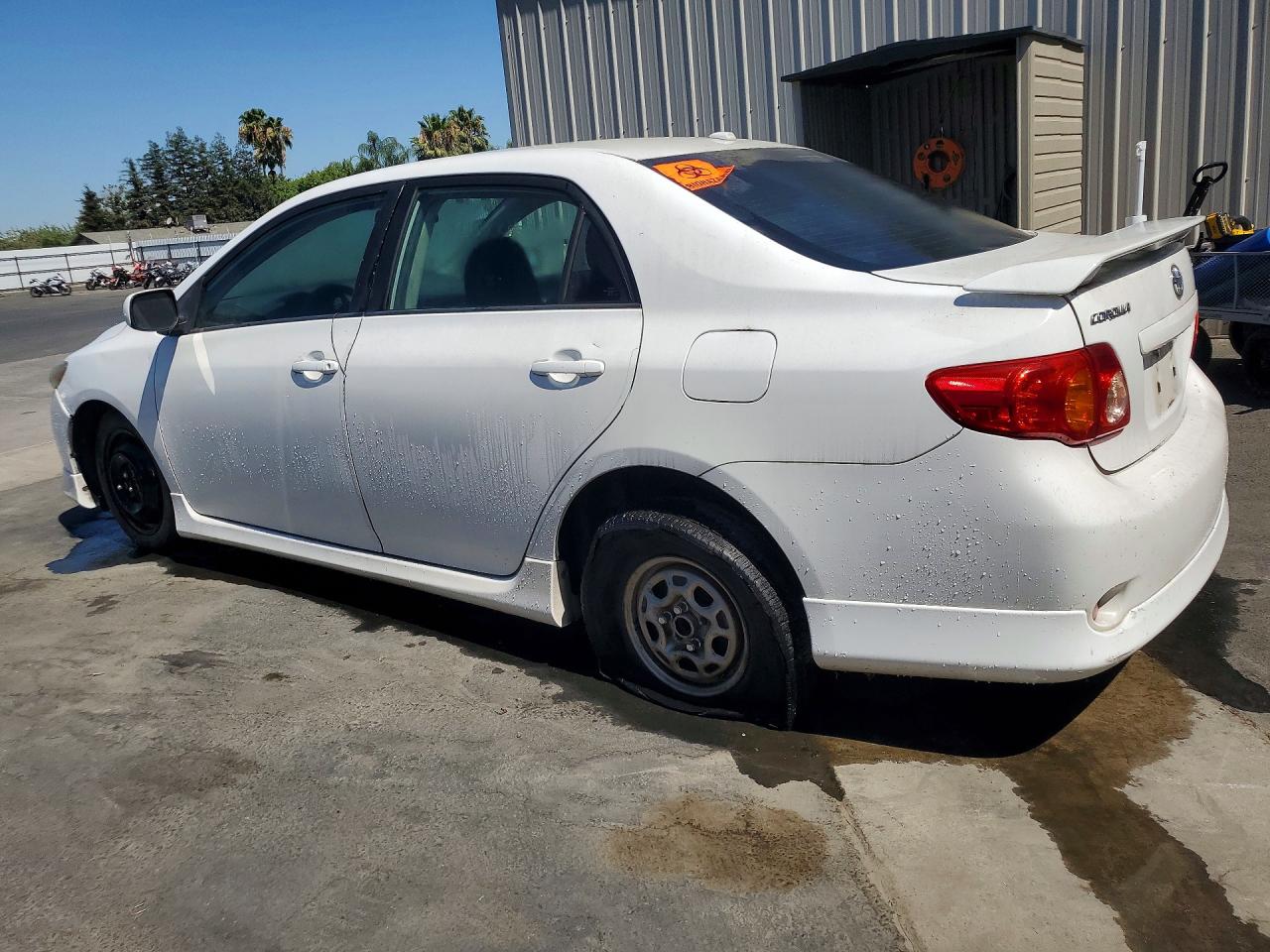 2010 Toyota Corolla S White vin: 2T1BU4EE9AC460080