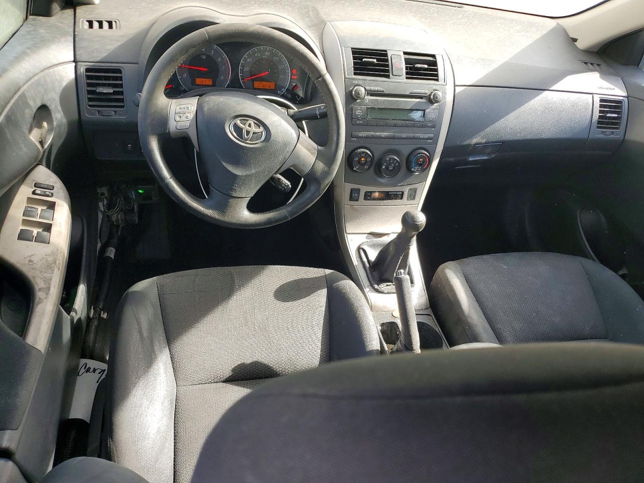 2010 Toyota Corolla S White vin: 2T1BU4EE9AC460080