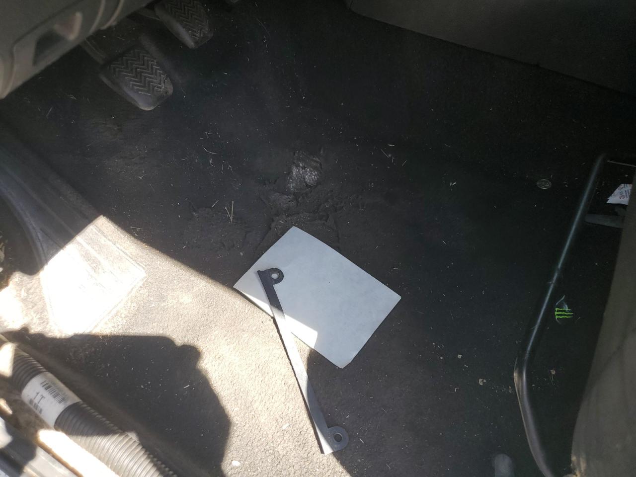 2010 Toyota Corolla S White vin: 2T1BU4EE9AC460080 Damage: Left Front Carpet, Worn, Replacement Required