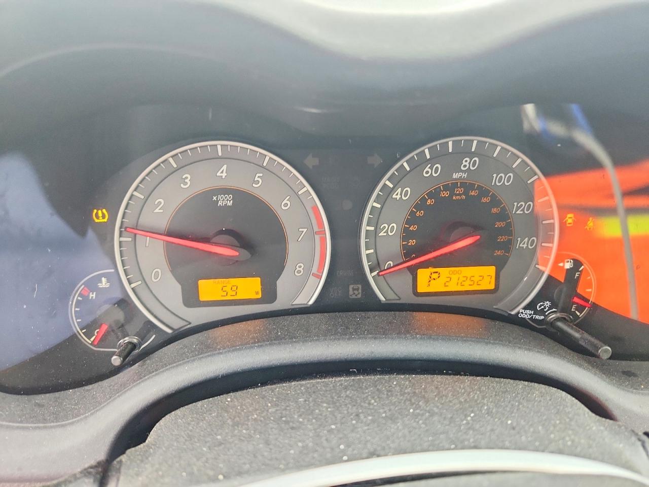 2010 Toyota Corolla S Red vin: 2T1BU4EE9AC463108