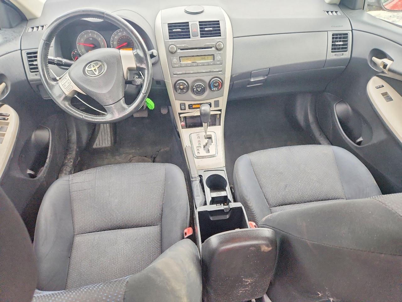 2010 Toyota Corolla S Red vin: 2T1BU4EE9AC463108