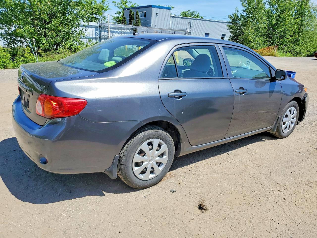 2010 Toyota Corolla Base Gray vin: 2T1BU4EE9AC495394