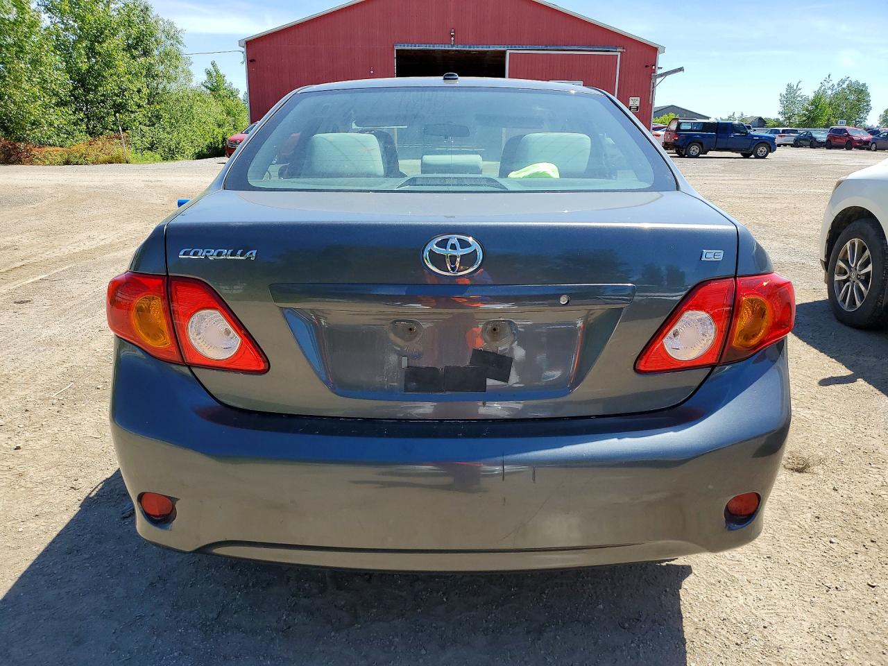 2010 Toyota Corolla Base Gray vin: 2T1BU4EE9AC495394
