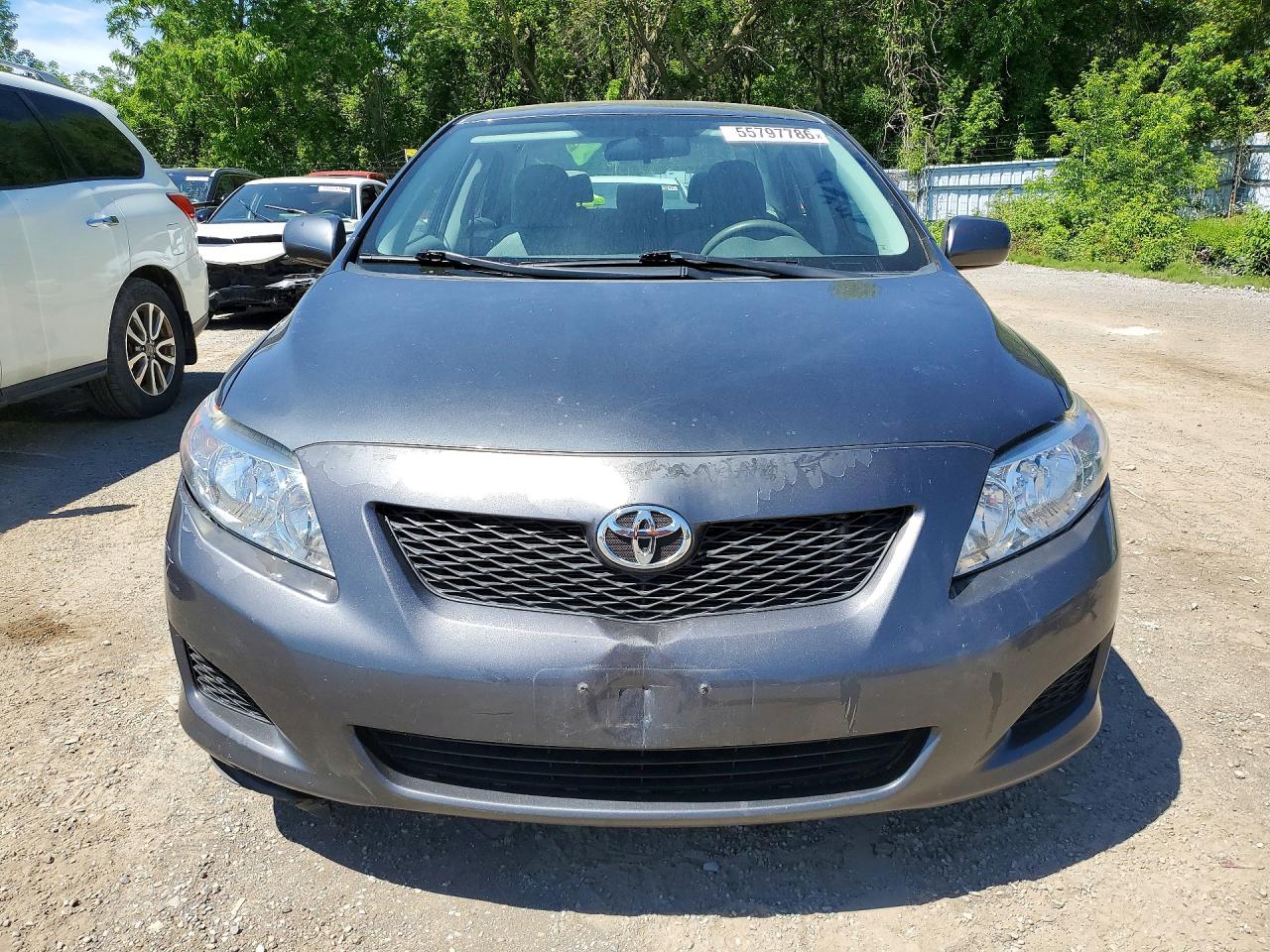 2010 Toyota Corolla Base Gray vin: 2T1BU4EE9AC495394