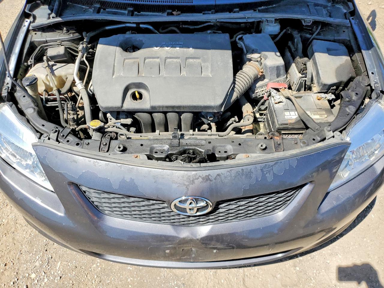 2010 Toyota Corolla Base Gray vin: 2T1BU4EE9AC495394