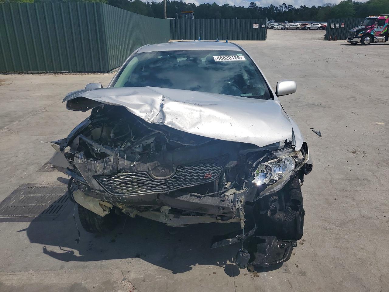 2010 Toyota Corolla S Silver vin: 2T1BU4EE9AC499378