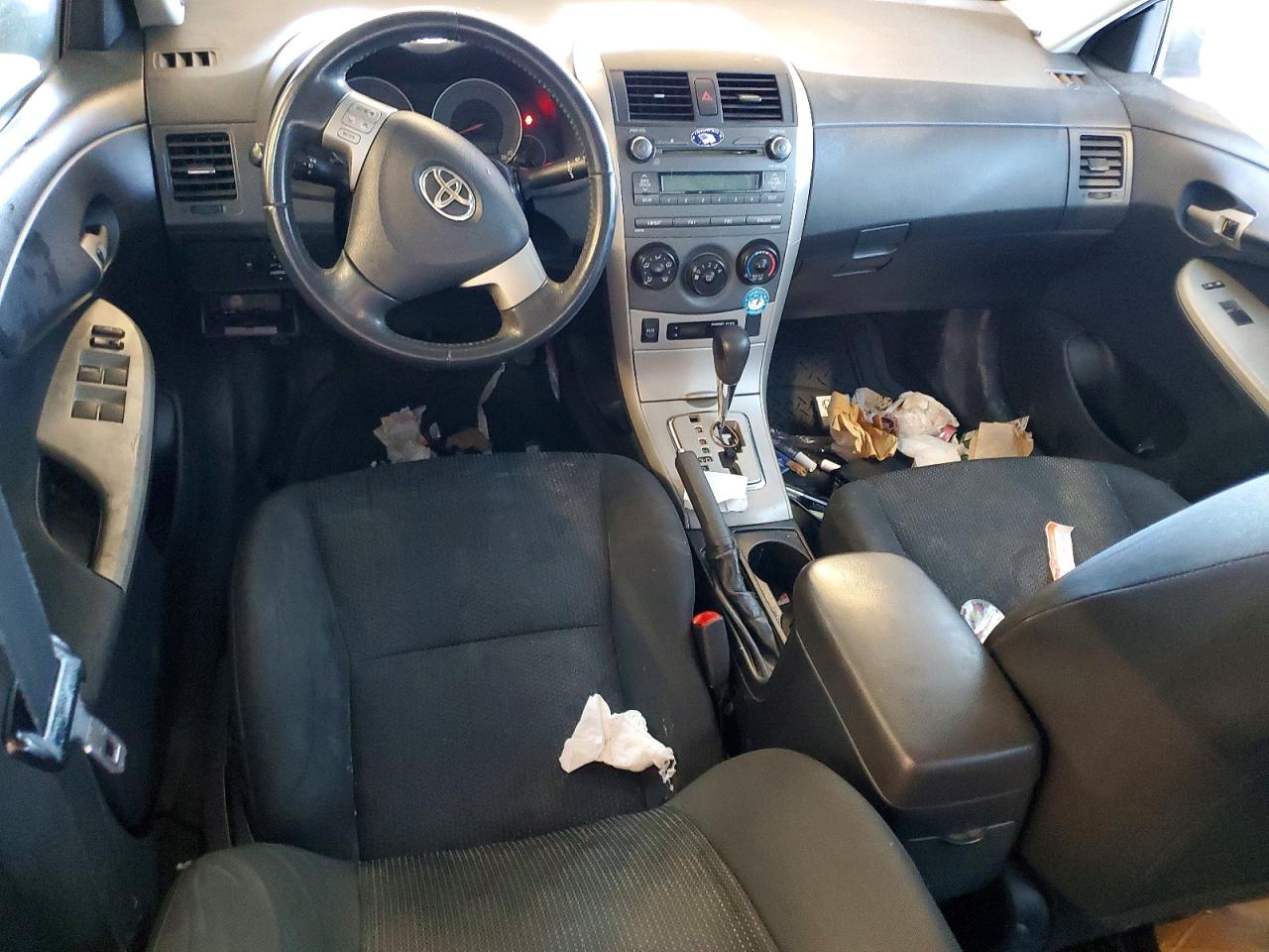 2010 Toyota Corolla Base Burgundy vin: 2T1BU4EE9AC500044