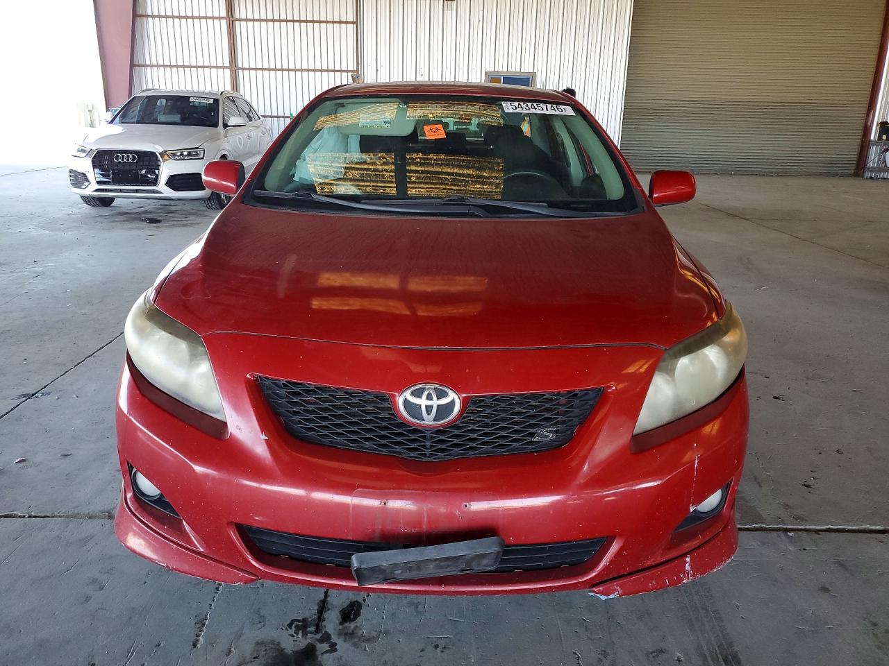 2010 Toyota Corolla Base Burgundy vin: 2T1BU4EE9AC500044
