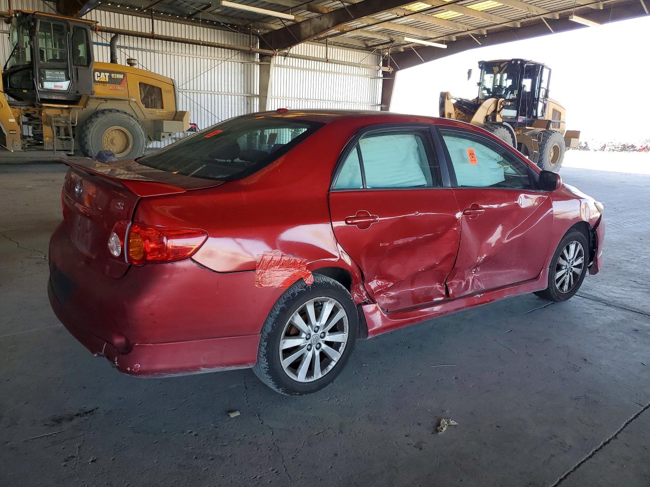 2010 Toyota Corolla Base Burgundy vin: 2T1BU4EE9AC500044