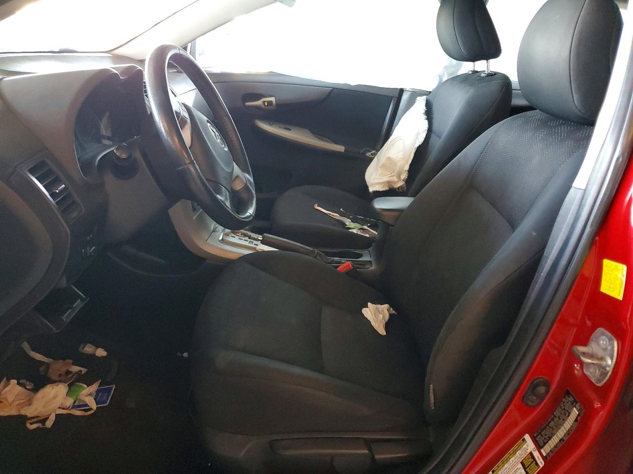 2010 Toyota Corolla Base Burgundy vin: 2T1BU4EE9AC500044