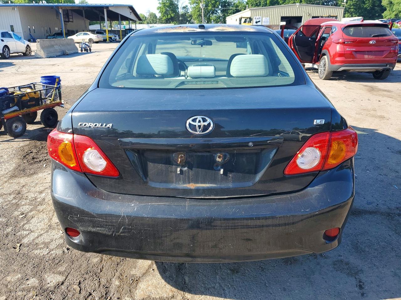 2010 Toyota Corolla Le Black vin: 2T1BU4EE9AC508841