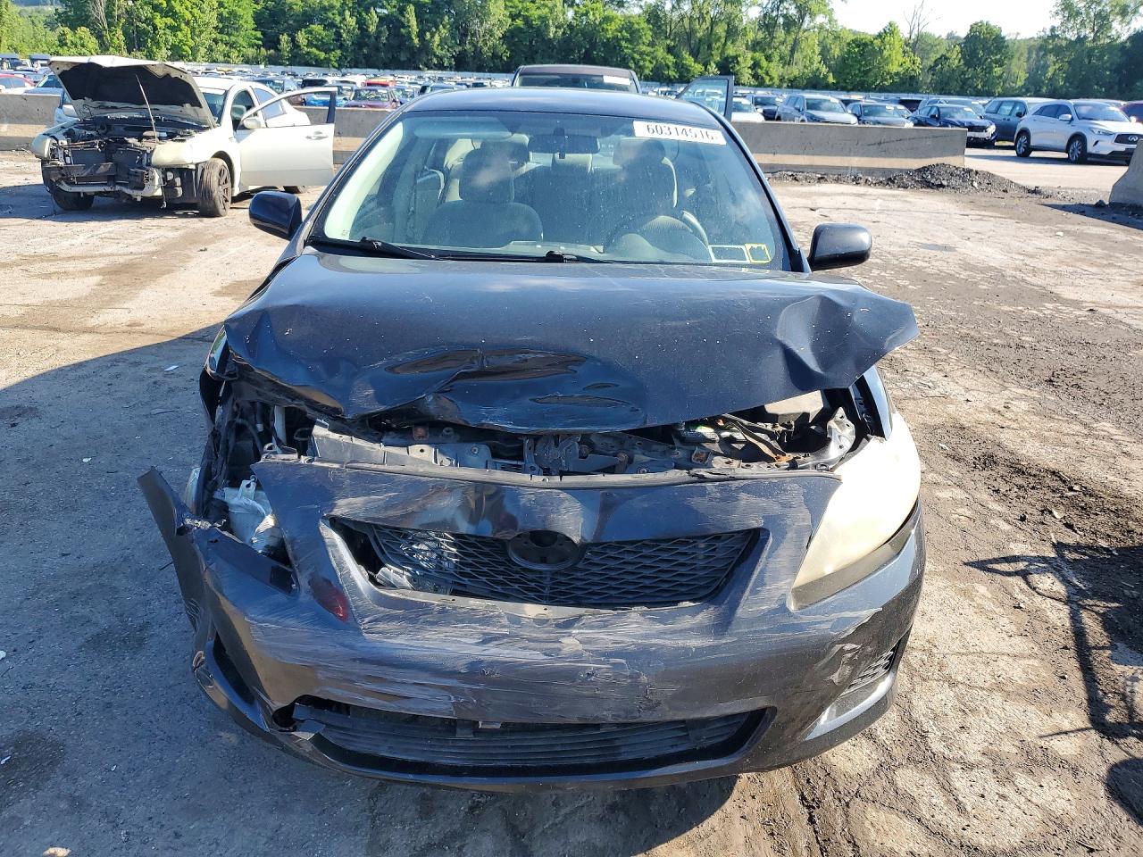 2010 Toyota Corolla Le Black vin: 2T1BU4EE9AC508841
