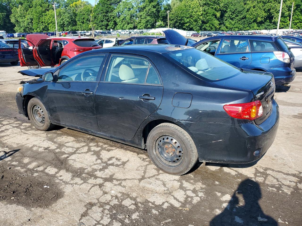 2010 Toyota Corolla Le Black vin: 2T1BU4EE9AC508841