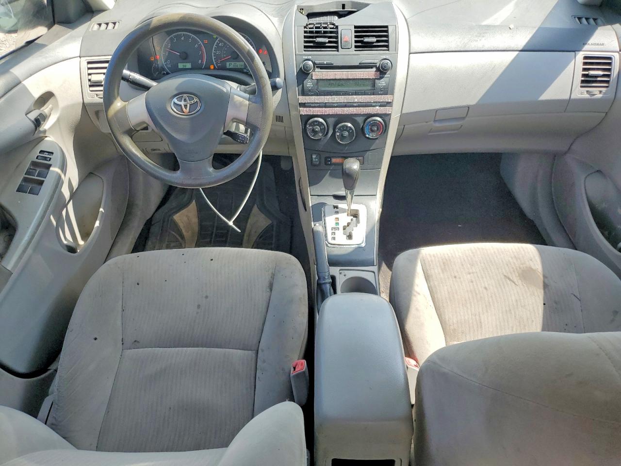 2010 Toyota Corolla Le Gray vin: 2T1BU4EE9AC518835
