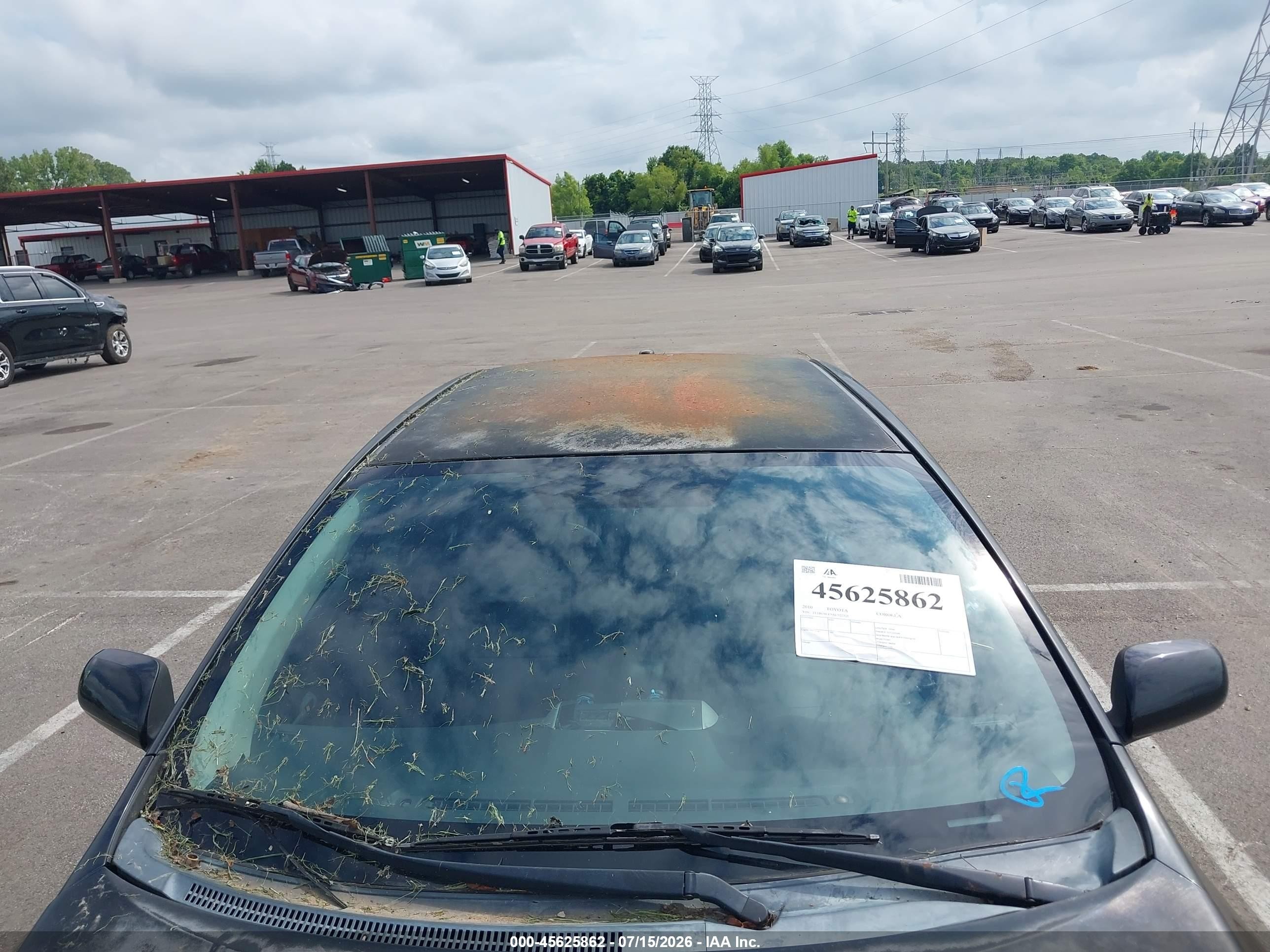 2010 Toyota Corolla S Black vin: 2T1BU4EE9AC522321