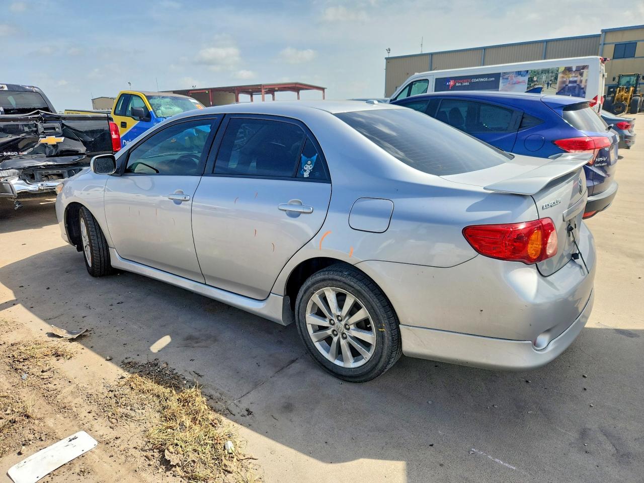 2010 Toyota Corolla S Серый vin: 2T1BU4EE9AC529446