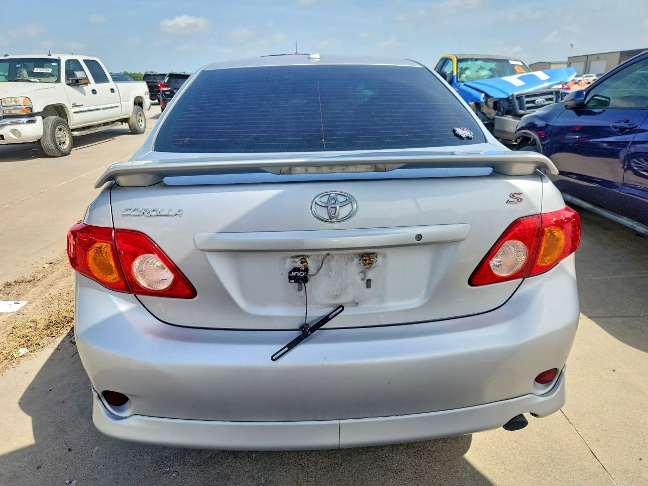 2010 Toyota Corolla S Серый vin: 2T1BU4EE9AC529446