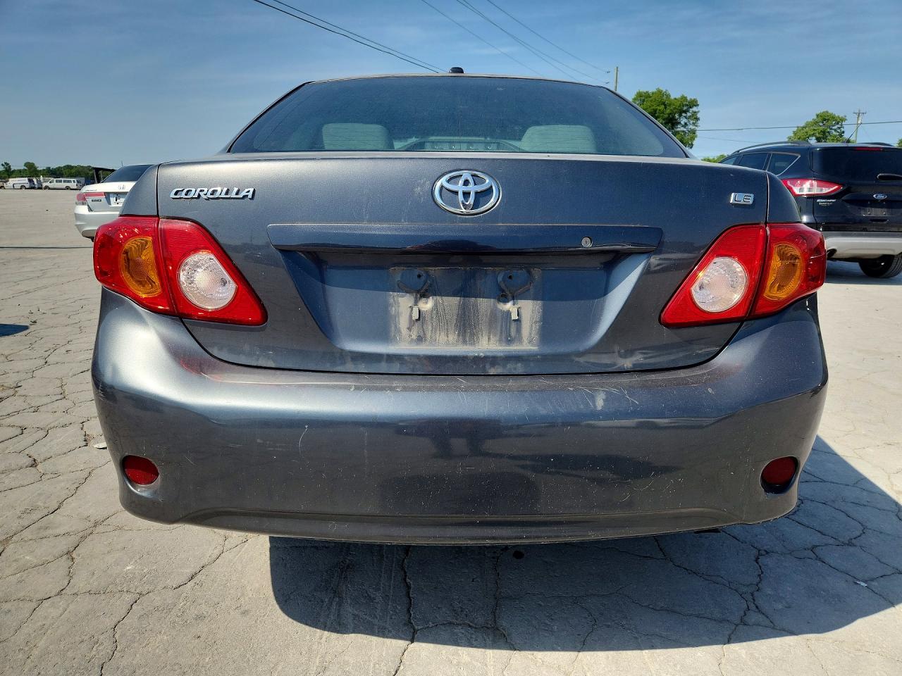 2010 Toyota Corolla Le Серый vin: 2T1BU4EE9AC529849