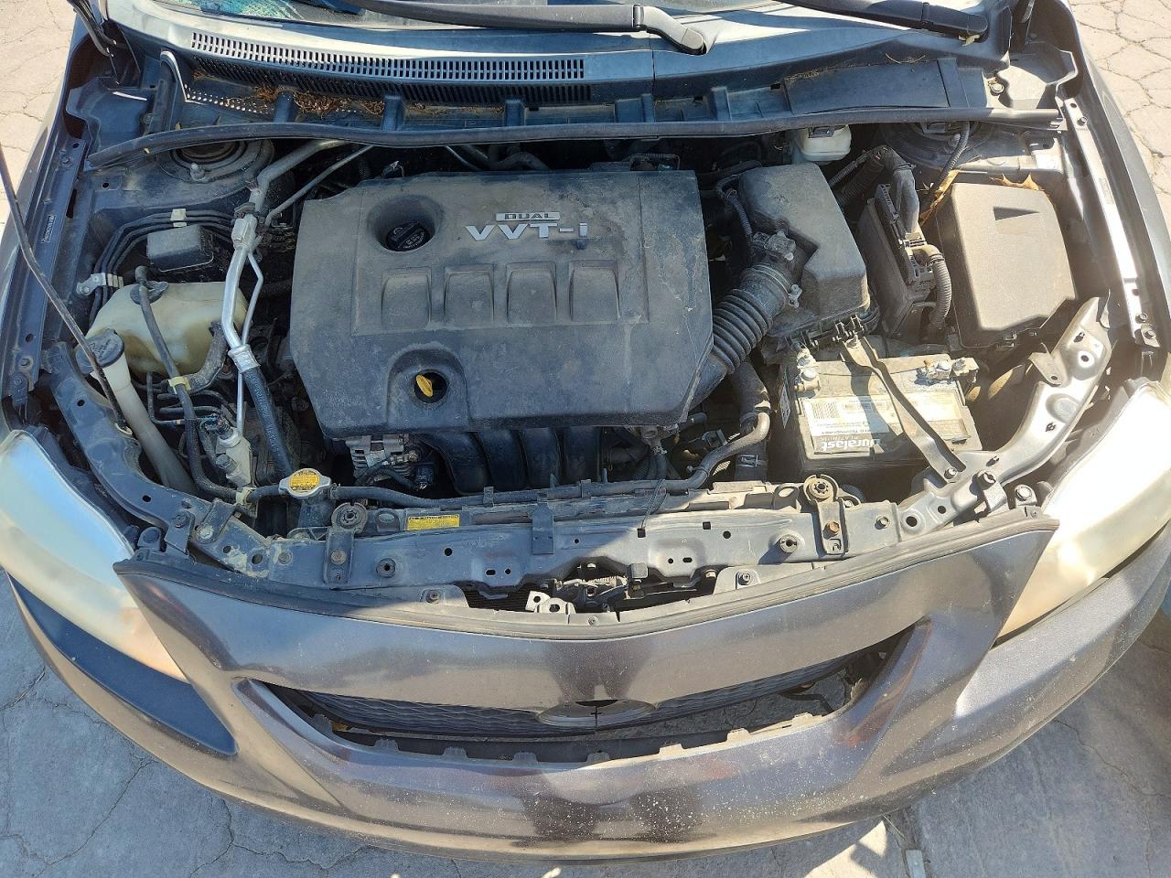 2010 Toyota Corolla Le Серый vin: 2T1BU4EE9AC529849