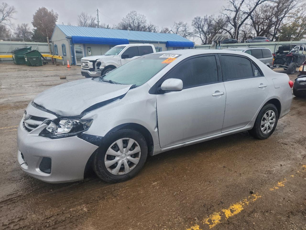 2011 Toyota Corolla Base Silver vin: 2T1BU4EE9BC563324