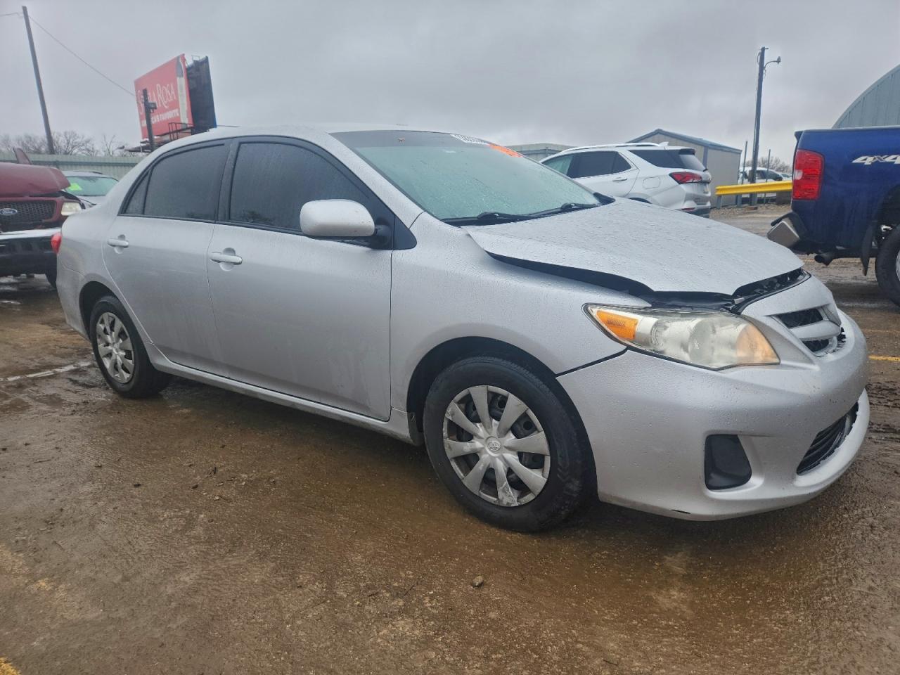 2011 Toyota Corolla Base Silver vin: 2T1BU4EE9BC563324