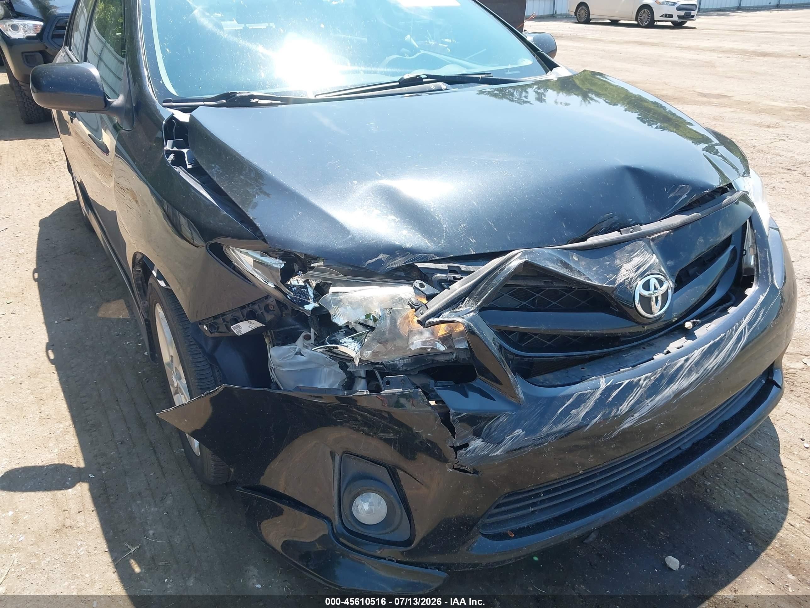 2011 Toyota Corolla S Черный vin: 2T1BU4EE9BC577949