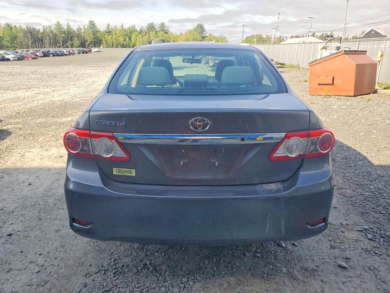 2011 Toyota Corolla Base Gray vin: 2T1BU4EE9BC580141