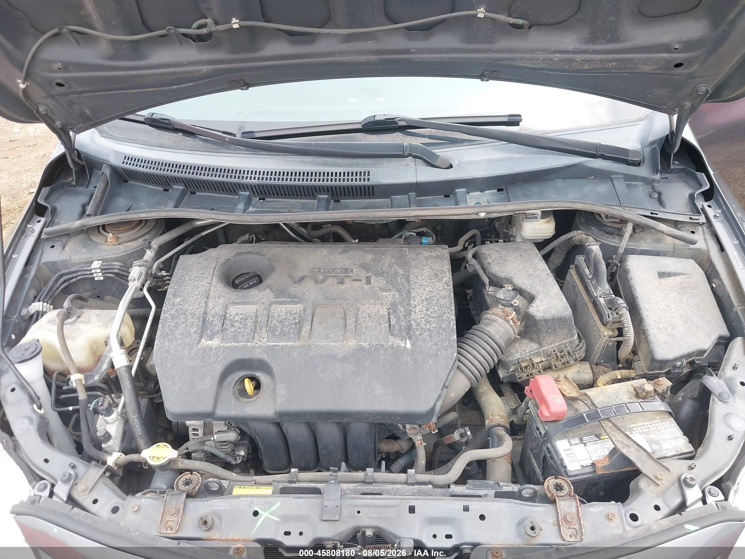 2011 Toyota Corolla Le Gray vin: 2T1BU4EE9BC593830