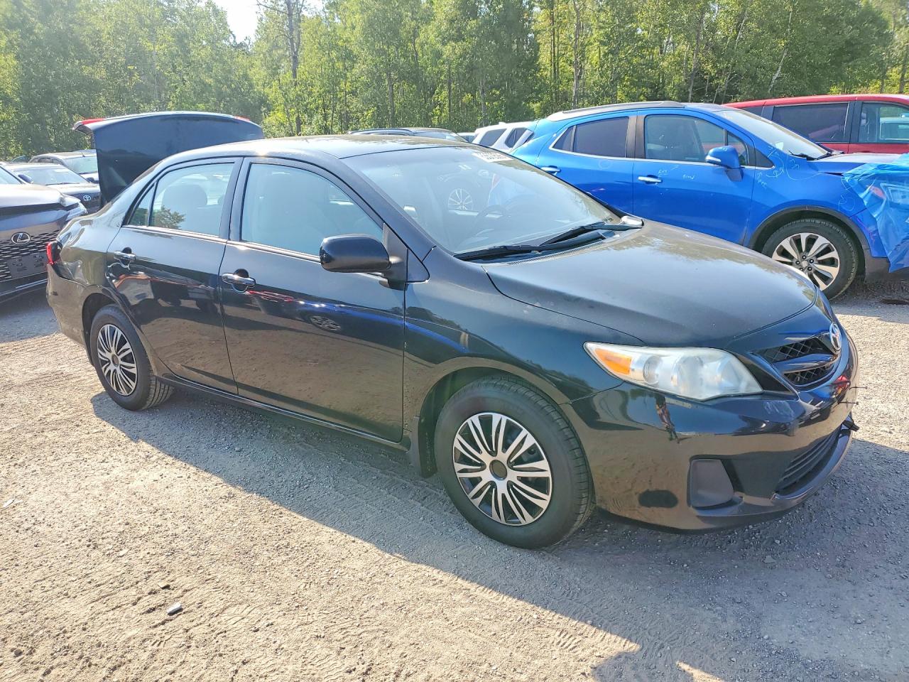 2011 Toyota Corolla Base Black vin: 2T1BU4EE9BC601473