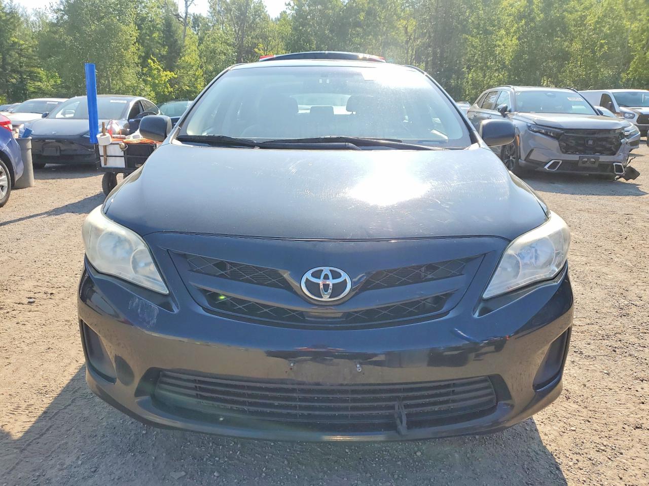 2011 Toyota Corolla Base Black vin: 2T1BU4EE9BC601473