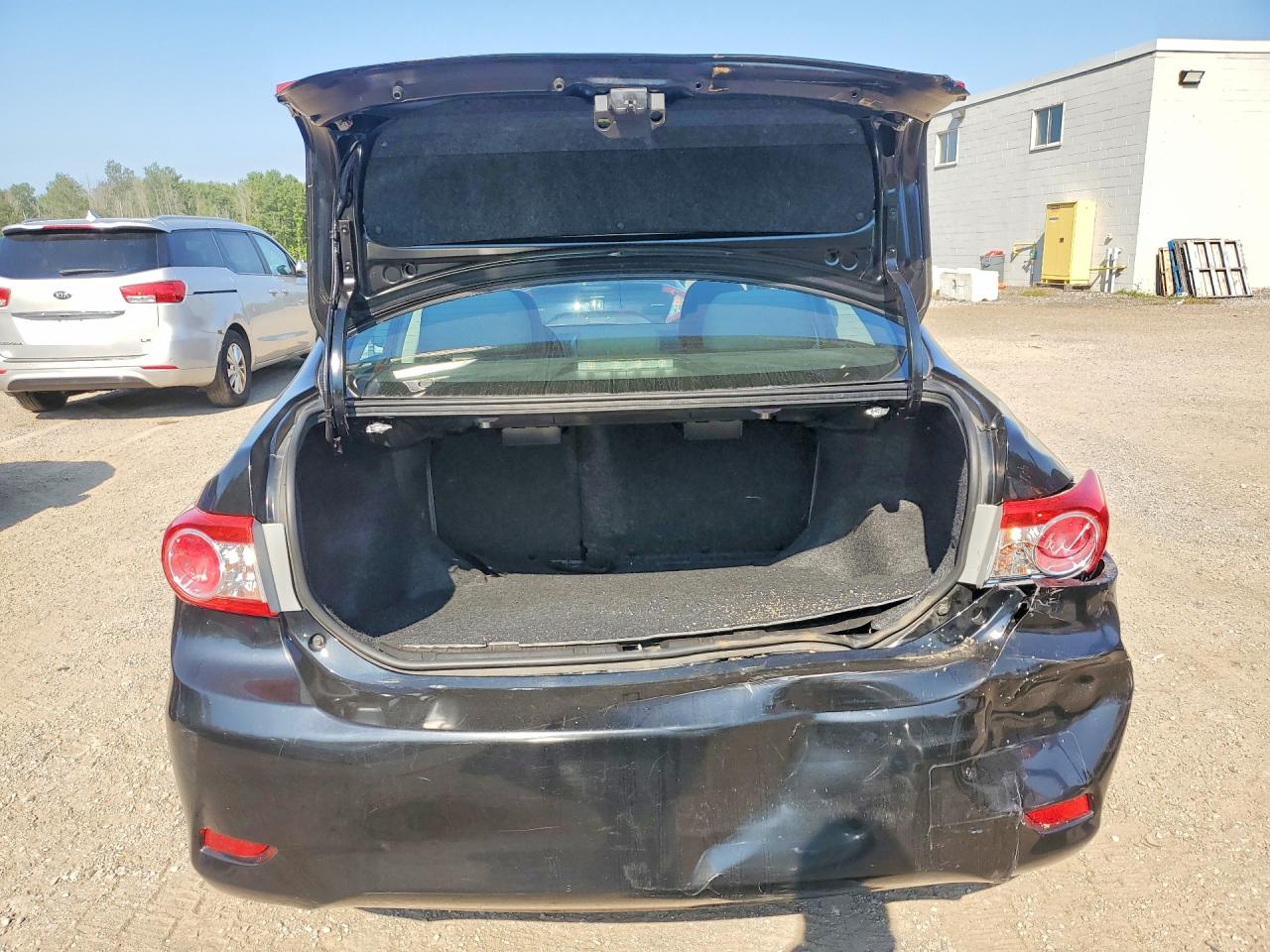 2011 Toyota Corolla Base Black vin: 2T1BU4EE9BC601473
