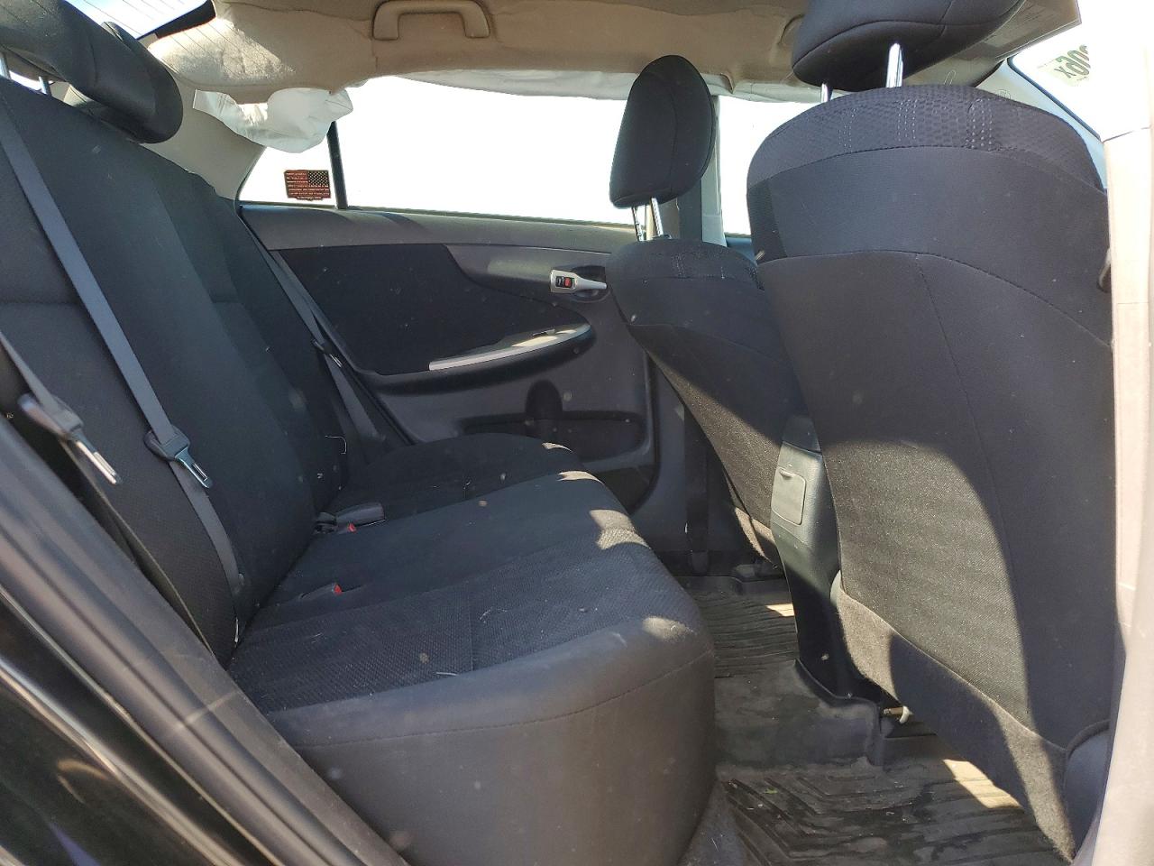 2011 Toyota Corolla S Black vin: 2T1BU4EE9BC613073