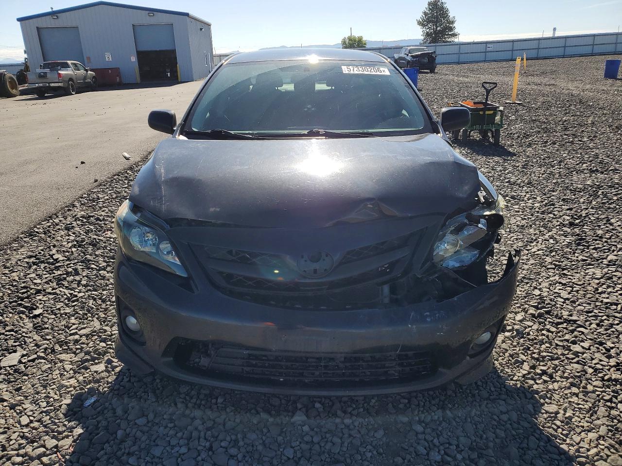 2011 Toyota Corolla S Black vin: 2T1BU4EE9BC613073