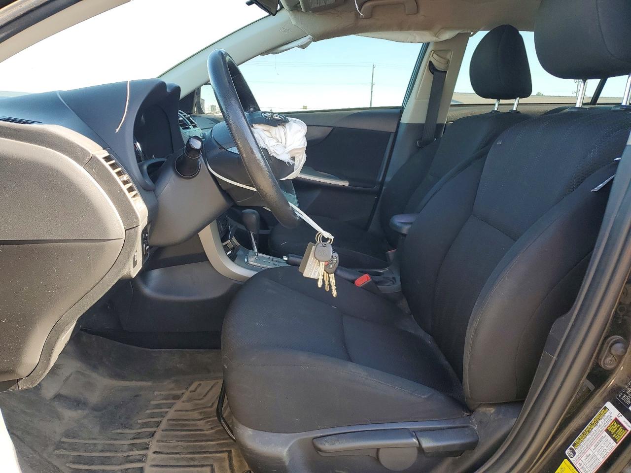 2011 Toyota Corolla S Black vin: 2T1BU4EE9BC613073